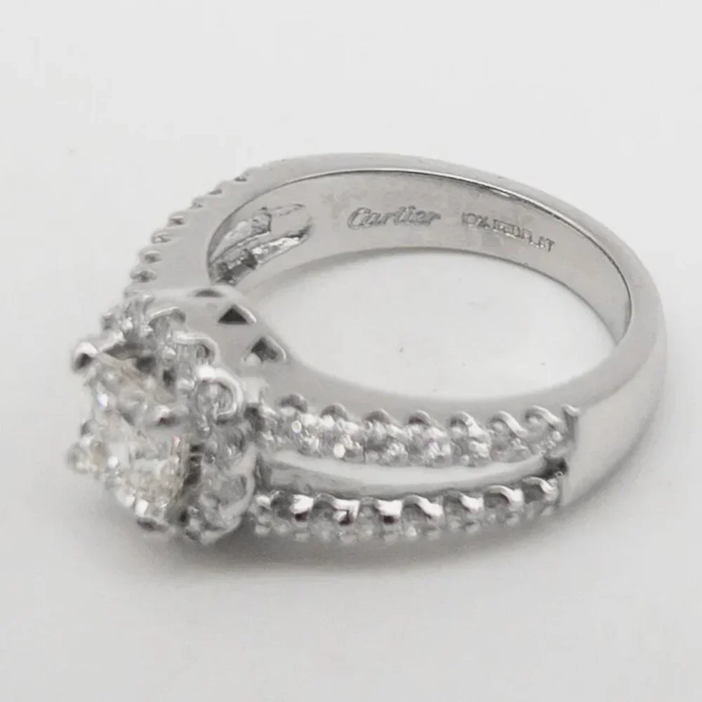Cartier GIA VS1 Diamond 1.90CT++ Wedding Band Ring